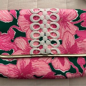 Lilly Pulitzer Floral Clutch